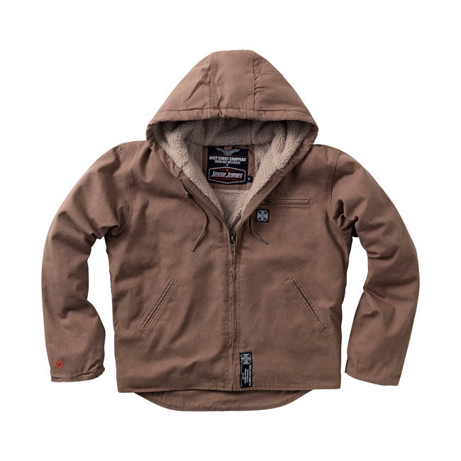 WCC Sherpa Lined Work Jacket Frontier Brown