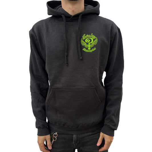 Indian Larry Slime logo hoodie