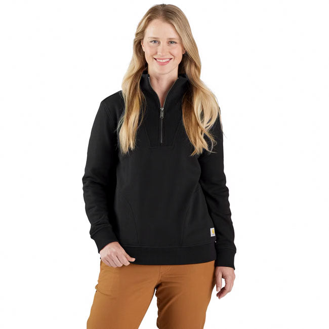 Carhartt Fiber Series Half-Zip Female Sweat-Shirt Black - Carhartt product image 2