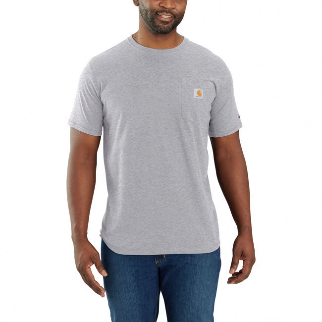 Carhartt Force Pocket S/S T-Shirt Heather Grey - Carhartt product image 2