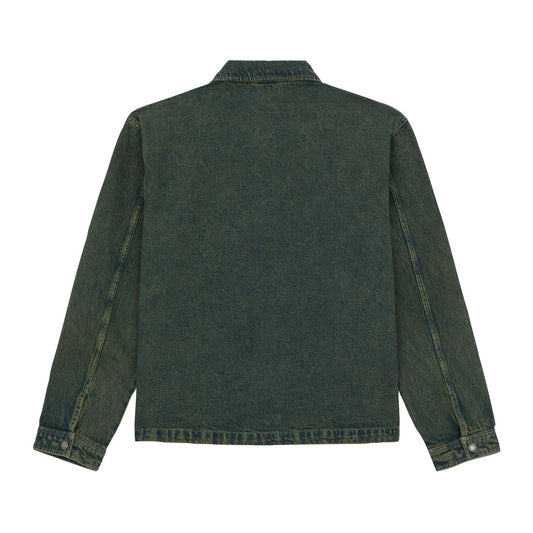 Dickies Lewistown denim jacket green tone fade