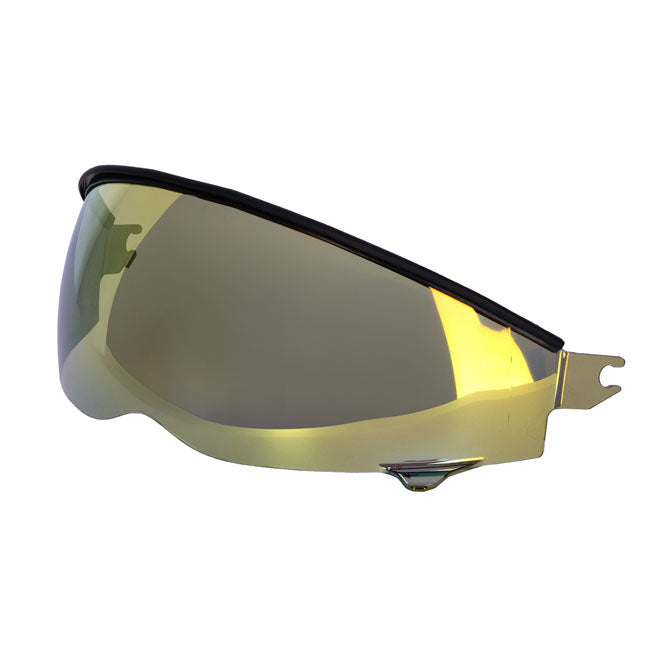 Scorpion EXO-Combat II Sunvisor Gold Mirror - helmet visors at Pedro's Parts