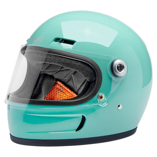 Biltwell Gringo SV Helmet - Mint Julip - Helmets Full Face at Pedro’s Parts