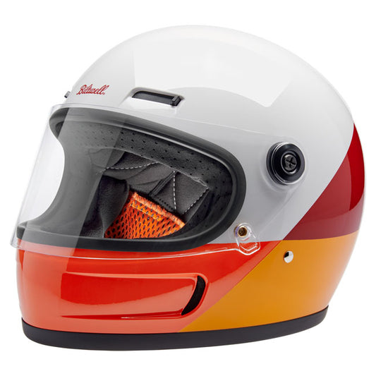 Biltwell Gringo SV Helmet Intersection Warm - Helmets Full Face at Pedro’s Parts