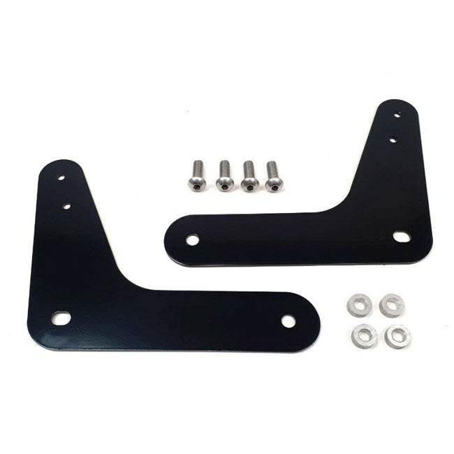 Westland Customs, Sissybar Side Plates. Black