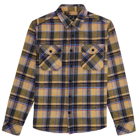 13 1/2 Steel flannel - yellow