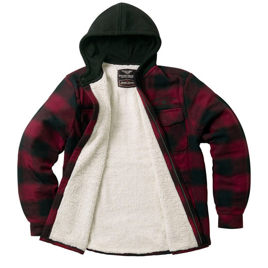 WCC Hell Bent Flannel Jacket Red/black