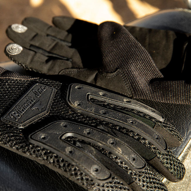 Biltwell Anza Gloves black out from Biltwell at Pedro’s Parts