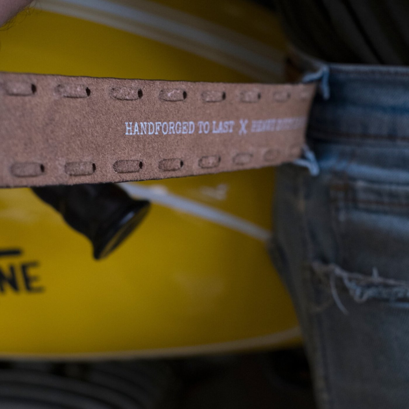 Trip Machine Bronco Belt Vintage Tan