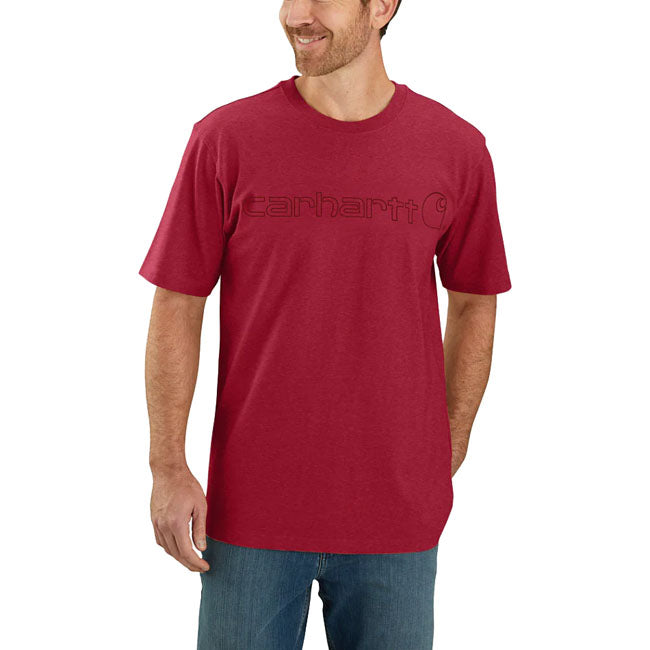 Carhartt Core Logo T-Shirt Industry Red - Carhartt product image