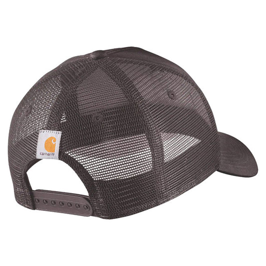 Carhartt Twill Mesh-Back Script Cap Dark Sepia