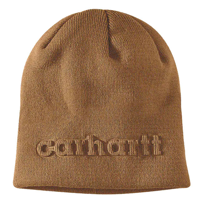 Carhartt Knit Embossed Beanie Carhartt Brown - Carhartt product image
