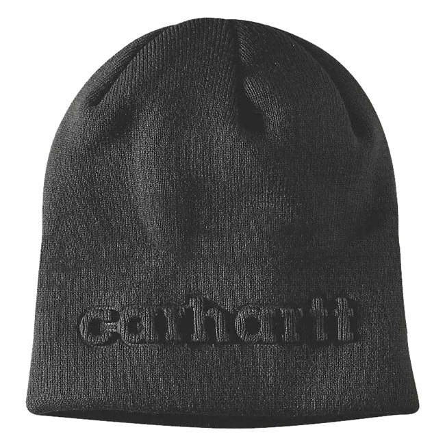 Carhartt Knit Embossed Beanie Black - Carhartt product image