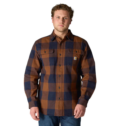 Carhartt Plaid Flannel Shirt Red Duck - Carhartt product image 2