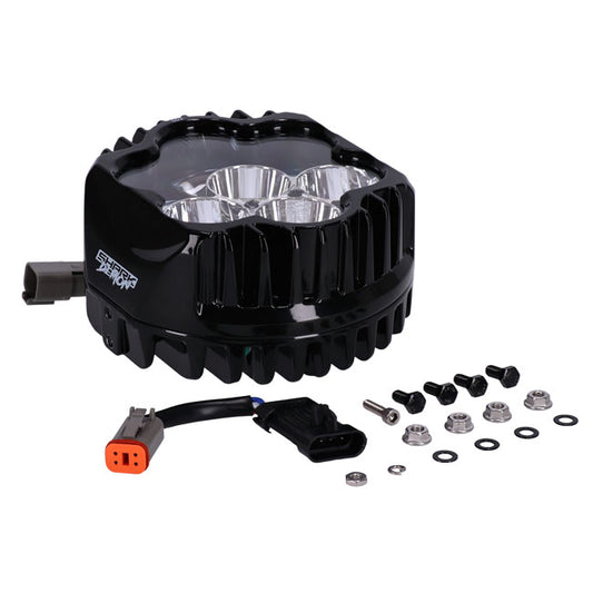Custom Dynamics, Shark Demon 2 Performance LED Headlamp Kit