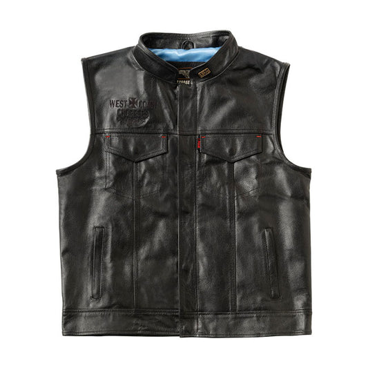 WCC x 13 1/2 Dominator leather riding vest