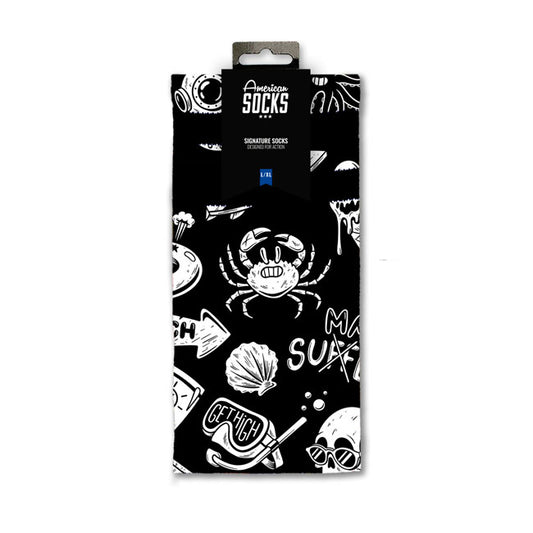 American Socks Hella Hot Signature Socks Black - product image 2