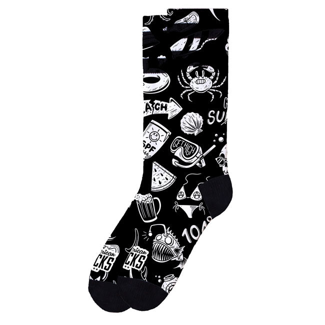 American Socks Hella Hot Signature Socks Black - product image 3