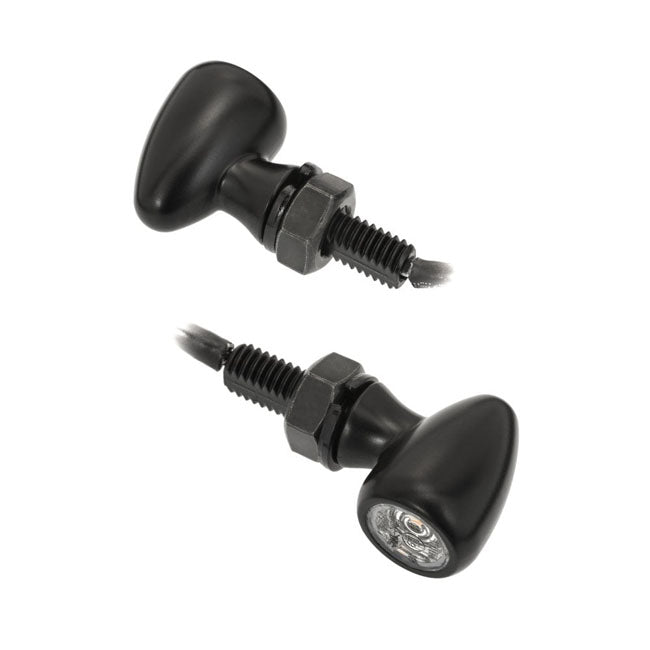 Motone, Pico LED Turn Signals. Black