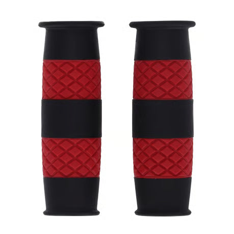 13 1/2, Outlaw grips. Black/Red 7/8"