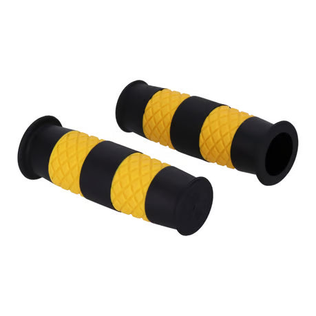 13 1/2, Outlaw grips. Black/Yellow 7/8" (Copy)