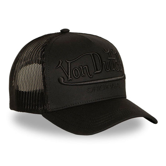 Von Dutch Baseball Mesh Cap Black