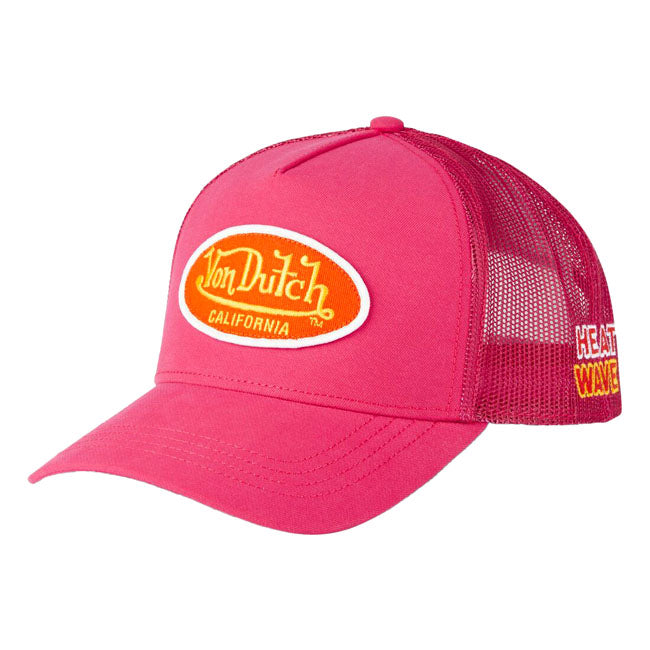 Von Dutch Trucker Mesh Cap Pink