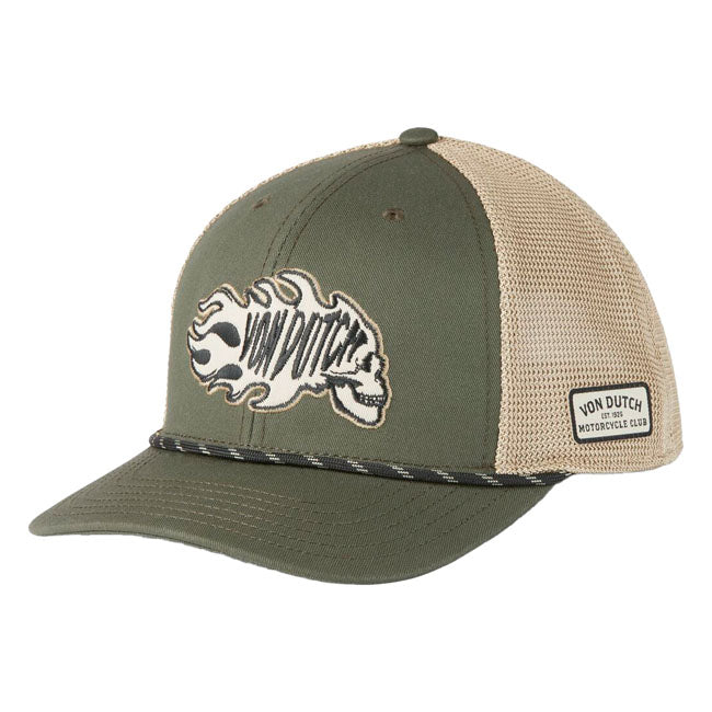 Von Dutch Semi Curve Cap Skull