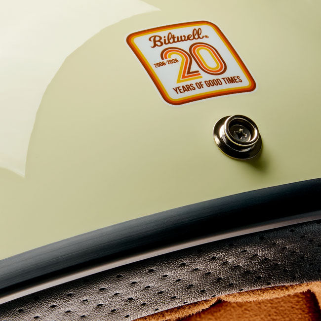 Biltwell Gringo Helmet - 20th Anniversary - Helmets Full Face at Pedro’s Parts