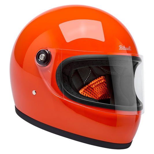 Biltwell Gringo S Helmet gloss hazard orange - Helmets Full Face at Pedro’s Parts
