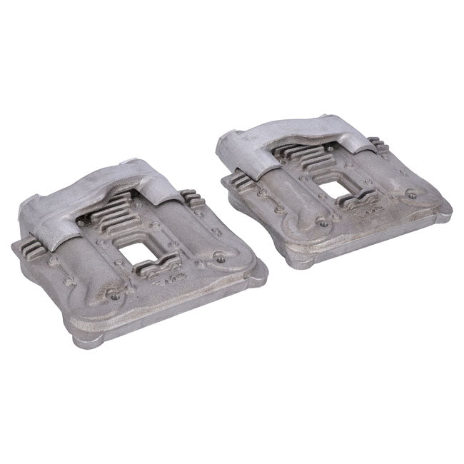 EMD, 'Knucklehead Style' Rocker Cover Set. Raw