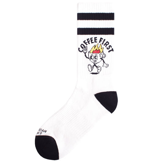 American Socks Coffee First Mid High socks - product image 2