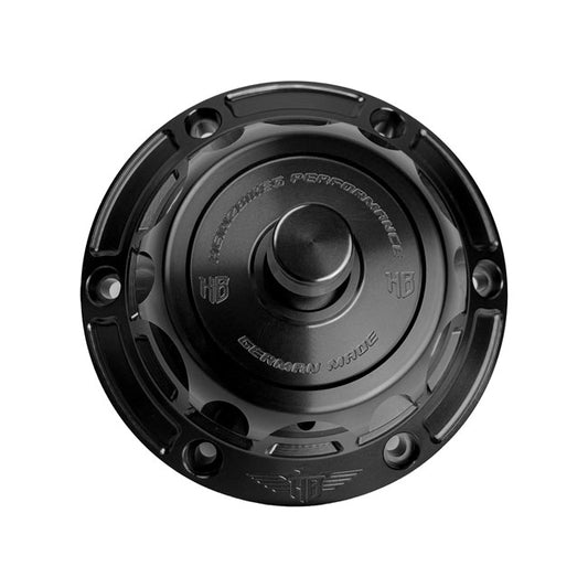 HeinzBikes, 'Performance' Vented Gas Cap Set. Black/Black