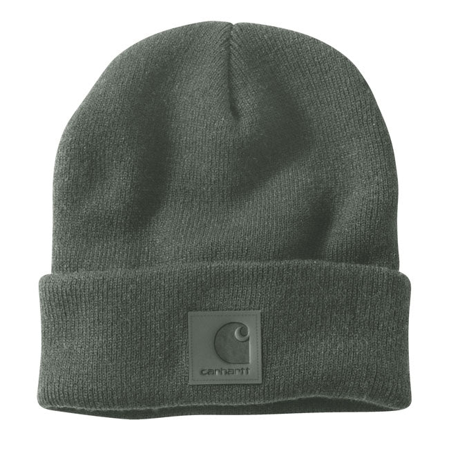 Carhartt Leatherette Watch Cap Beanie Forestry Green