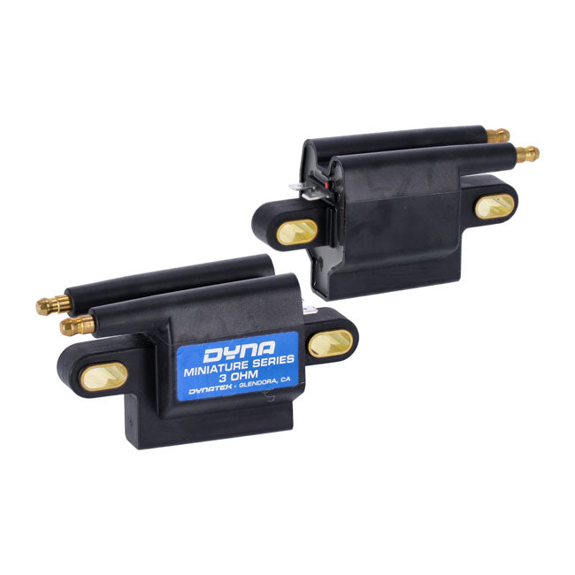 Dyna 3 Ohm Mini Coils, Single Plug/output