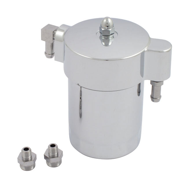 Panhead -New Style- Oil Filter Kit. Chrome