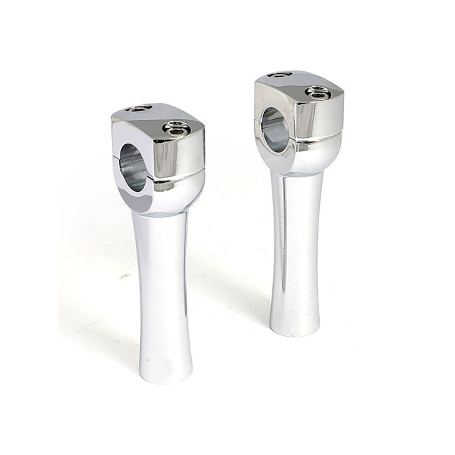 Dighton 5" Domed Risers. Chrome