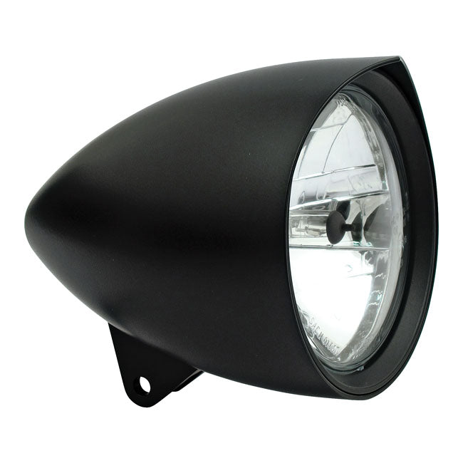 Smoothie 5-3/4" Headlamp with Peak Visor. Black