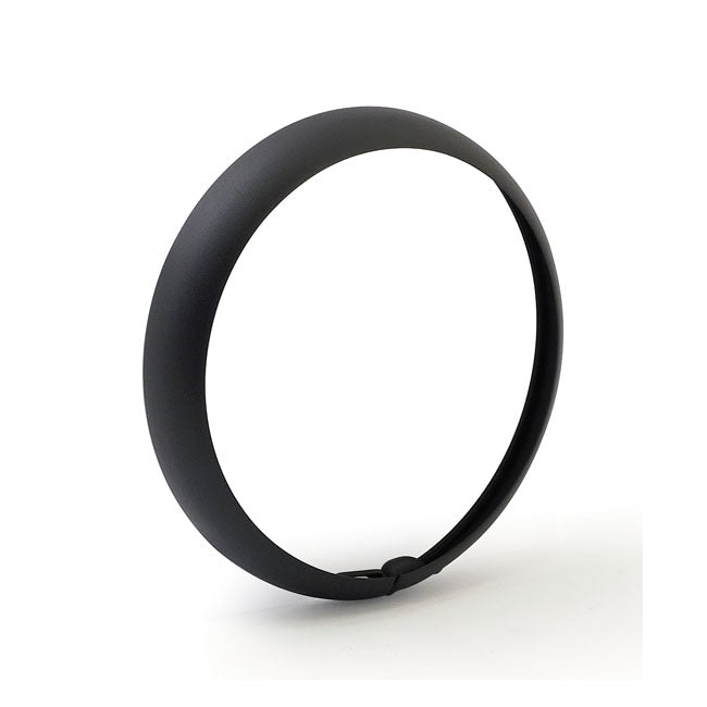 Outer Trim Ring, 7" Hydra Headlamp. Black Wrinkle