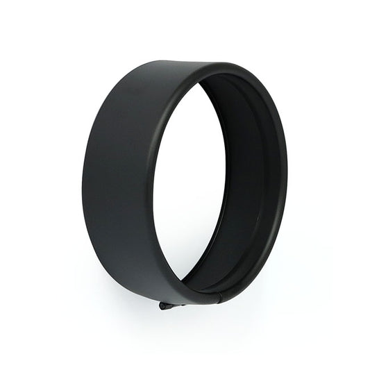 Recessed Trim Ring. 5-3/4" Headlamp. Black