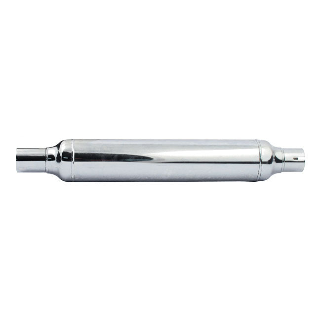 58-E78 OEM Style Cigar Type Muffler 22" Long Chrome