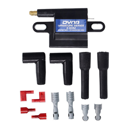 Dynatek, Dyna Miniature Coil. Dual Tower, 12V, 3 Ohm