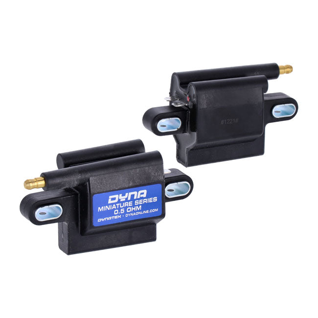 Dynatek, Dyna Miniature Coil Set. Single Tower, 12V, 0.5 Ohm