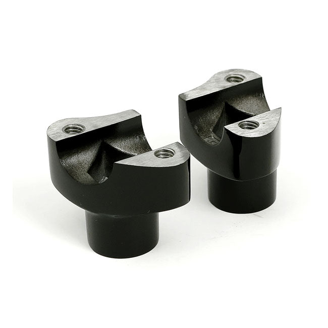OEM Type Style Risers, Non Threaded. 1-3/4" Rise. Black