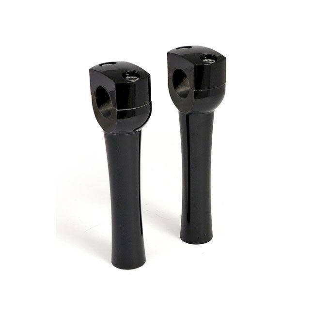 Dighton 6" Domed Risers. Black