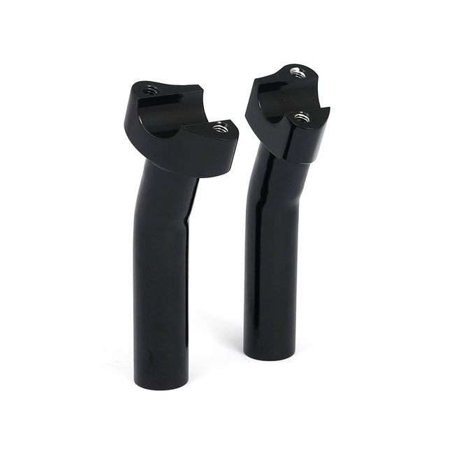 Forged Aluminium Risers Pullback, 5-3/4" Rise. Black