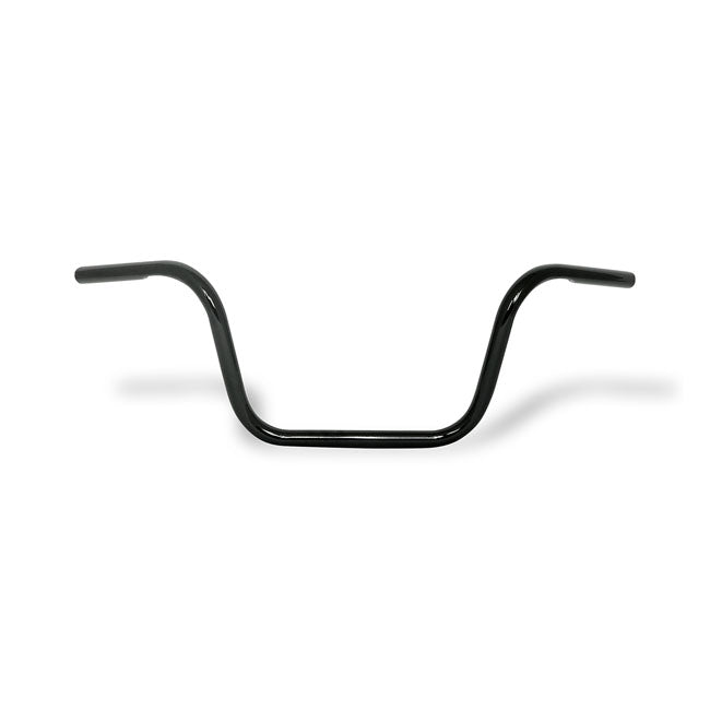 Apehanger Handlebar, 10" Rise, 1" Black