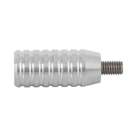 Motone, Shifter End Peg Ribbed. Clear