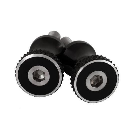 Motone, Short Quick Release Seat Bolts. 28mm, Black
