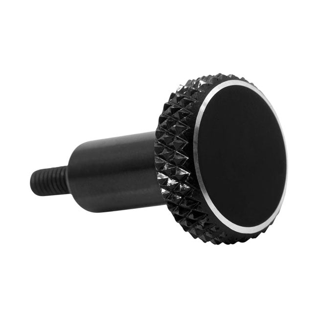 Motone, Choke Knob. Knurled. Black